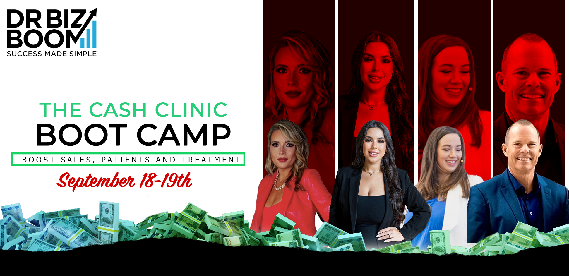 Cash Clinic Boot Camp 2x Tickets